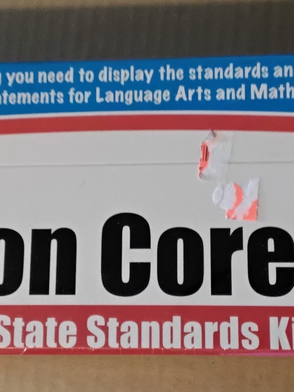 New Common Core Standards Educational Kit 3rd Grade - White, Black, Math LA